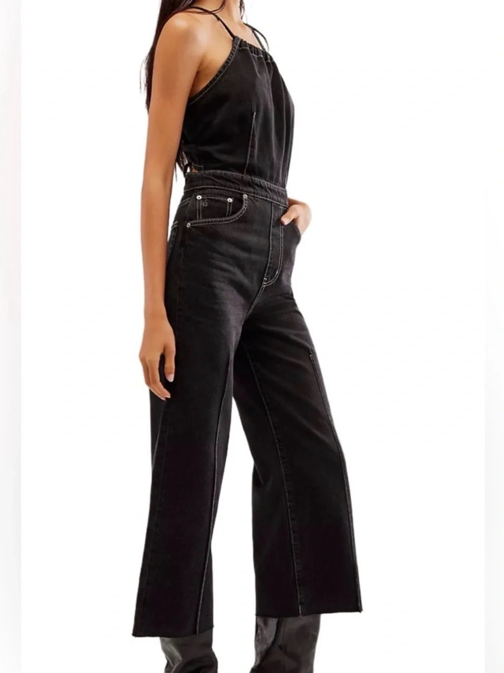 ÉTICA Cami Halter Jumpsuit